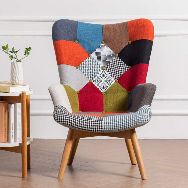 Latitude Vive Jared Upholstered Armchair & Reviews Wayfair.co.uk